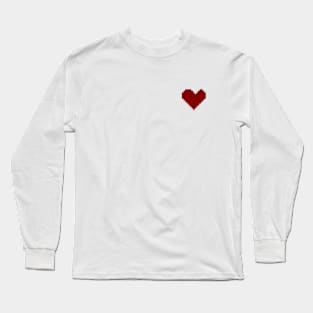 Pixel heart Long Sleeve T-Shirt